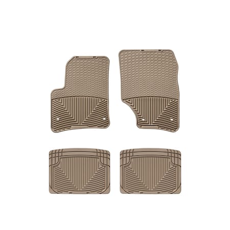 Weathertech Tan, Front and Rear All Weather Floor Mats W46TN-W20TN