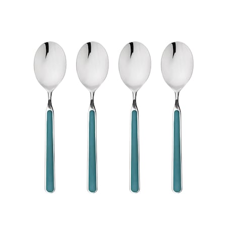 Mepra Fantasia Coffee Spoon Set - 4 Pcs. - Petroleum 10N744407
