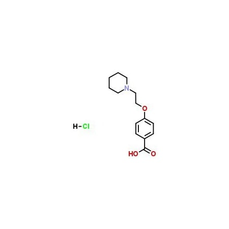 Ak Scientific 4-[2-(1-Pipiridine)ethoxybenzoic acid hydrochloride (5g), CAS 84449-80-9 A789-5g