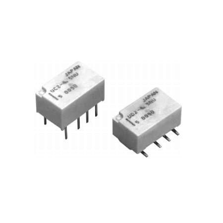 World Products Power/SIGNAL RELAY, DPDT, Latched, 100mW(Coil), 1A(Contact), 220VDC(Contact), Random, UD2-3SNU
