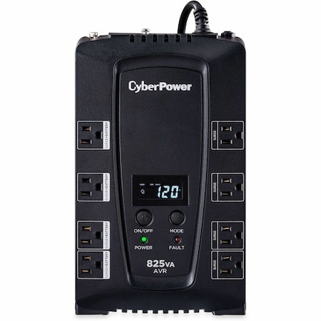 Cyberpower 825VA CP AVR LCD UPS 3 YR WTY CP825AVRLCD