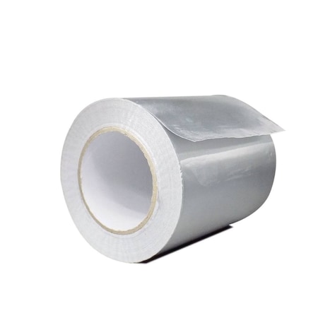 Wod Tape AFT30SW Aluminum Foil Tape Multipurpose for HVAC and Insulation No Liner: 4 in. x 60 yds, 8PK WOD AFT30SW-04000-8-60-SIL