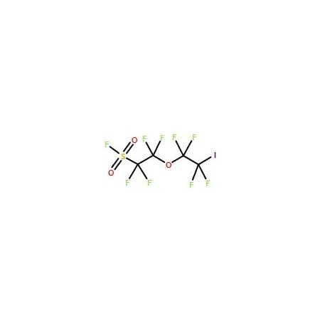 Ak Scientific 5-Iodo-octafluoro-3-oxapentanesulfonyl fluoride, stabilized with Na2S2O3 (5g), CAS 66137-74-4 Y5840-5g