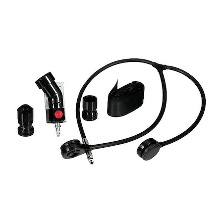3M Dual Airline Valve Assembly, Black V-300DA