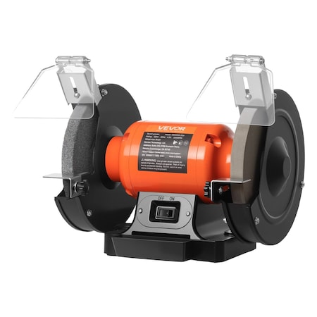 Vevor Bench Grinder 8-inch Bench Grinder 550W 3450RPM High-Speed Table Grinders MD200G-550