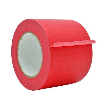 Wod Tape MTC5 Multipurpose Masking Tape 6 in. x 60 yds. Red, 8PK WOD MTC5-06000-8-60-RED