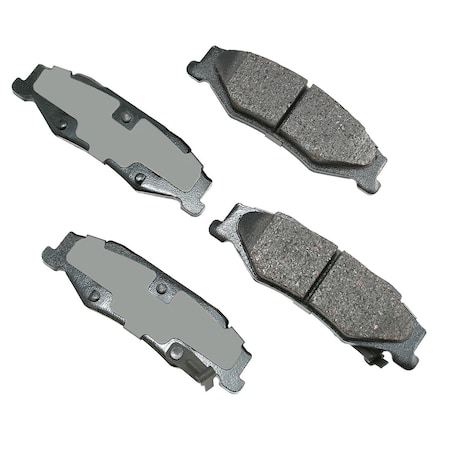 Akebono Akebono Brake Pads, Asp732 ASP732