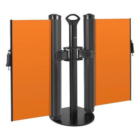 Modus Dual Mobile Stand, Round Flat, Orange ZP+DB-O-IH