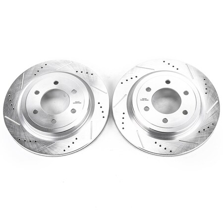 Powerstop DRILLEDSLOTTED ROTOR PAIR AR85195XPR