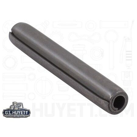 Huyett Coiled Spring Pin, Standard Duty, Passivated 420 Stainless Steel, 6 mm Dia x 40 mm Length SPCMSP-060-040