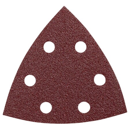 Aceds 3.5 in. 60-Grit Triangular Sanding Sheet Red - 2324671