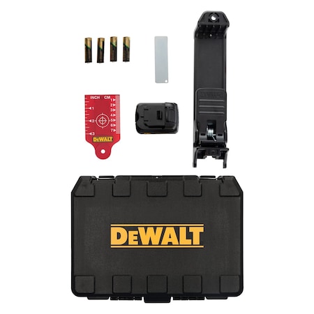 Dewalt 12V MAX* Compatible 2 Spot + Cross Line Red Laser DW0822LR