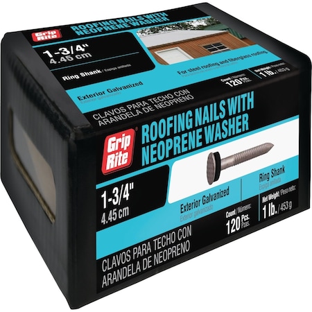 Do It Best 1-3/4'' x 9 ga x 5d Roofing Nails, 260 Ct. DIB255411