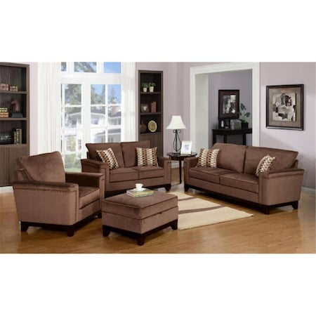 Myco Furniture Taupe Opulence Reversible Sectional OP375-SEC-TA