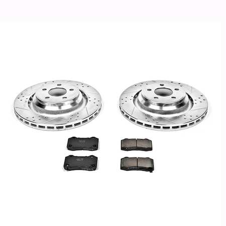Powerstop REAR 1 CLICK BRAKE KIT W/ HARDWARE K4583