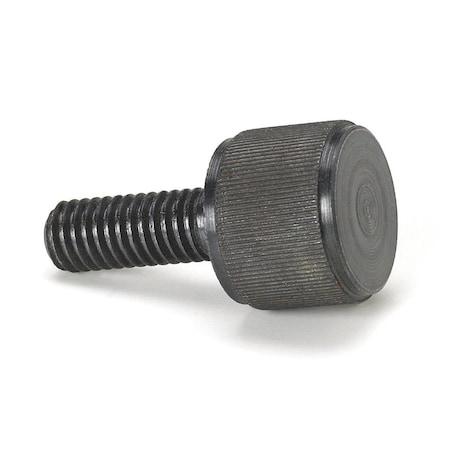 Large Panel Carbon Steel Screw, Black Oxide Finish, 3/8in-16 X 1in Length