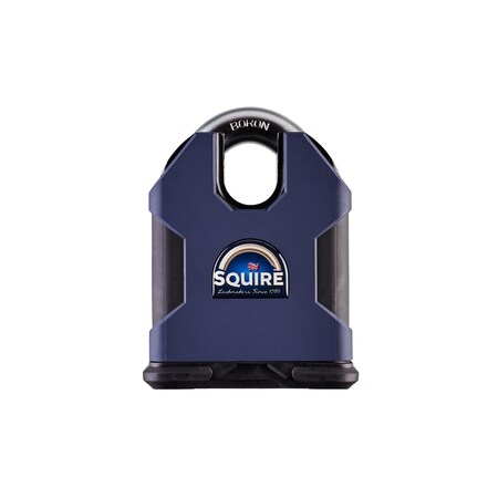 Squire Stronghold Heavy Duty Closed Shackle Padlock, Boron Steel, SS100CS SQ-SS100CS