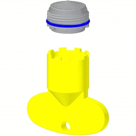 Chicago Faucet OUTLET KIT CACHE-TT 0.5 GPM SPY w/ KEY 243.145.AB.1