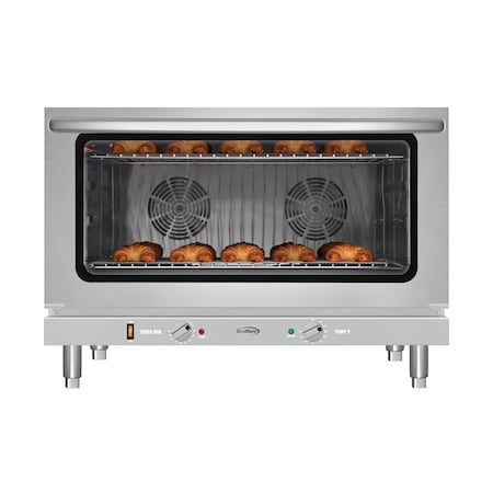 Koolmore 32 in. Countertop Convection Oven, Holds Full Size Pans, 4 Racks and 3500W of Power, 240V KM-CTCO-44