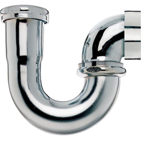 Keeney Mfg 1-1/2'' Satin Nickel Brass J-Bend 454K