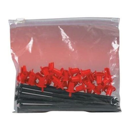 Partners Brand Reclosable Poly Bag, 12" L, 9" W, 3 mil Thick PB5220