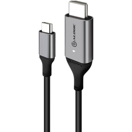 Alogic 1M ULTRA USB-C (MALE) TO HDMI (MALE) CABLE - 4K @60HZ ULCHD01-SGR