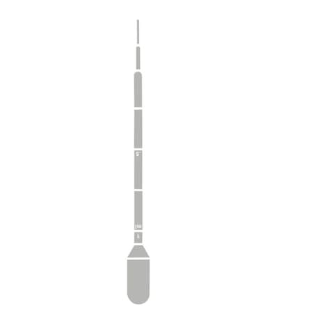 Nalge Nunc Disposable Plastic Transfer Pipettes, Graduated Fine Tip, 3.9ml Capacity, 500 per package, 500PK 147507