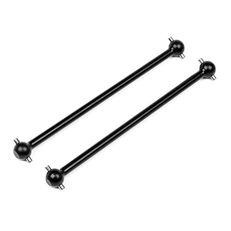 Hpi Racing 11 x 123 mm Super Heavy Duty Drive Shaft Savage, Black - 2 Piece HPI86246