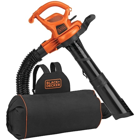 Black & Decker Leaf Blower, Vacuum & Mulcher, 12 Amp BEBL7000