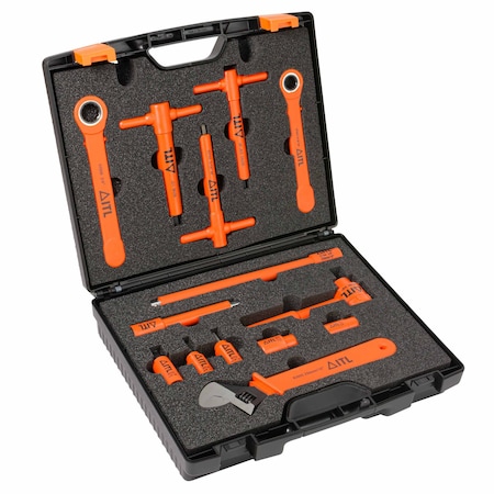 Itl Insulated 1,000v, 14pc Power Utility Kit 00017