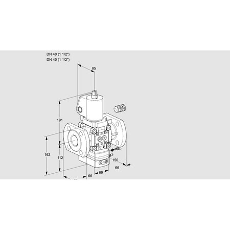 Honeywell Kromschroder VAG240F/NWGLAE KS88032314