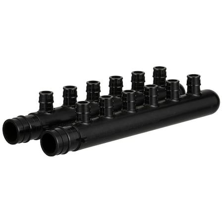 Zurn F1960 Expansion CR MultiPort Tee- Mains 1inEXPEX xclosed, 6 1/2inEXPEX outlets QEPMC53-6