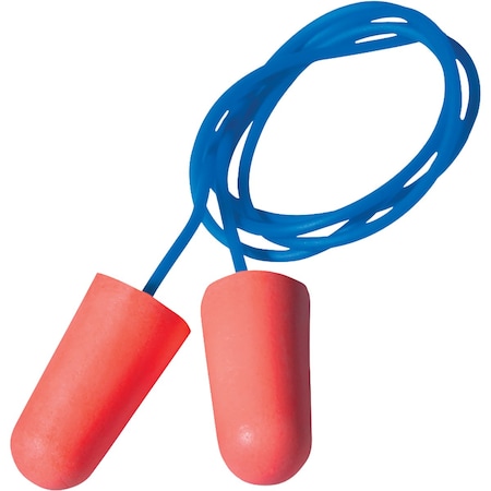 Honeywell Howard Leight Disposable Soft Polyurethane Foam Corded Ear Plugs, NRR 32, 1000PK XTR-30