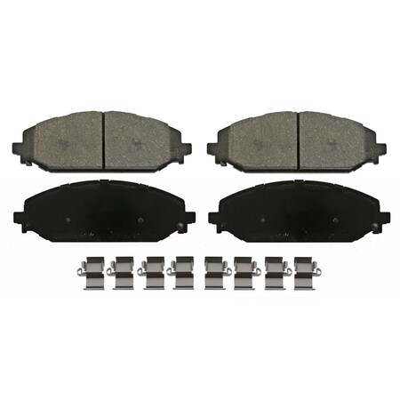 Wagner Brake QuickStop Front Disc Brake Pad Set Ceramic,  ZD2179