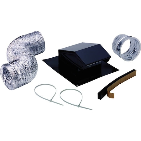 Broan-Nutone Roof Vent Kit, Flexible Duct, 8 ft. L RVK1A