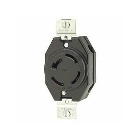 Leviton Industrial Grade Receptacle 20 Amp, 120/208 Volt 3PY 7410-B