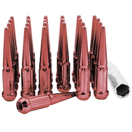 Coyote Wheel Accessories LUG NUTS, Steel, 4.4 in, 60 Degree Conical 251648R