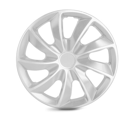 Altertrim 17 in Univ Hubcaps for steel whls, Snap-On, (White Lacq), 4PK CHB-5084-E-17