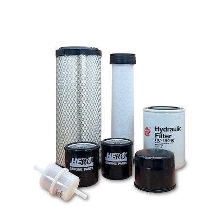 Hero Preventative Maintenance Kit Hustler Super Z Zero-Turn Mower With Kohler Engine MSU-HUST-0003