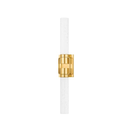 Hudson Valley Lighting Glen oaks 4.25 in. Wall Sconce Aged Brass 3726-AGB