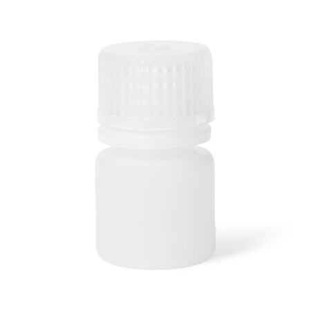 United Scientific Reagent Bottles, Narrow Mouth, HDPE, 8 ml, 72PK 33416