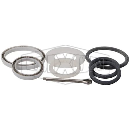 Dixon BAYLAST W/PTFE U-CUP SHAFT SEAL KIT FOR 5354K2