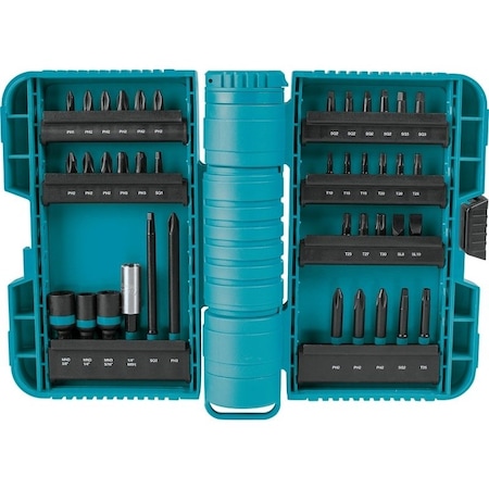 Makita ImpactX Driver Bit Set, 40-Piece, Steel, Manganese Phosphate A-98332