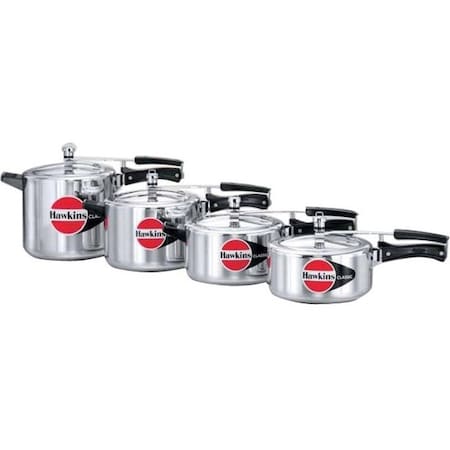 Hawkins B10 Classic Aluminum Pressure Cooker - 4 Litres B10