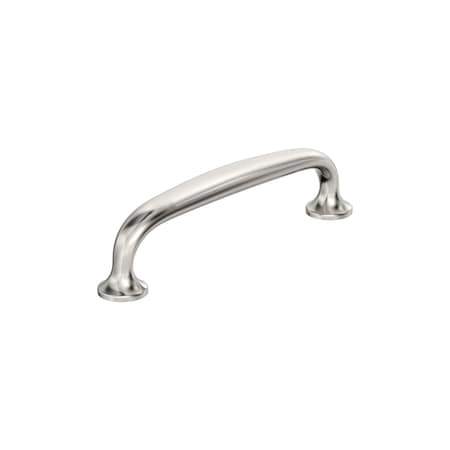 Amerock Renown 3-3/4 inch 96mm Center-to-Center Polished Nickel Cabinet Pull BP36794PN