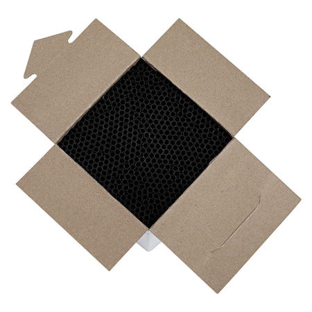 Empress Semi Slim Straw / Stirrer Unwrapped 7.75" Black Boxed ECK775BK