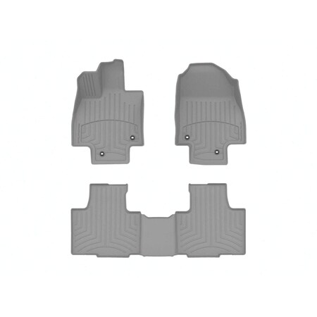 Weathertech Grey, Front and Rear FloorLiner HP 461827-1-2IM