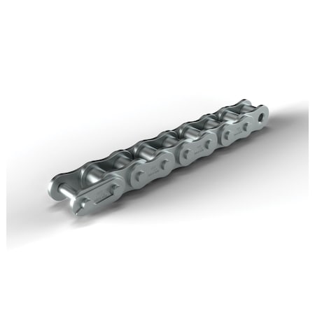 Hkk Chain Single Pitch Roller chain, 10 ft OAL, 1 P, 5/8 Dia x 5/8 in W Roller NR080R1A