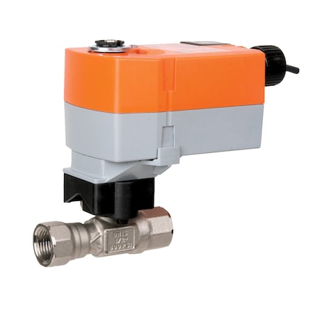 Belimo 2-way HT-CCV 1/2in NPT 1.86cv w/ Spring B215HT186+TFRX24-MFT