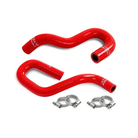 Hps Performance High Temp Reinforced Silicone Heater Coolant Hose Kit, Red,  57-2183-RED